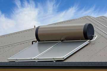 Solar Hot Water Cleaning