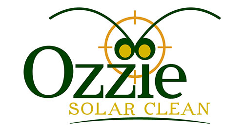 logo ozzie solar clean
